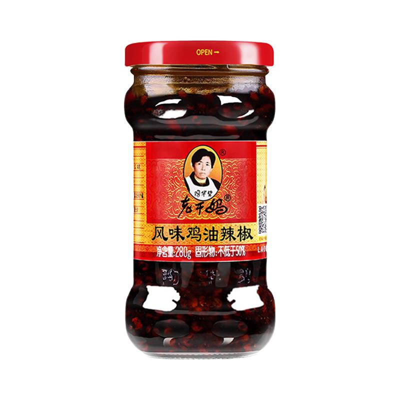 老干妈 风味鸡油辣椒280g