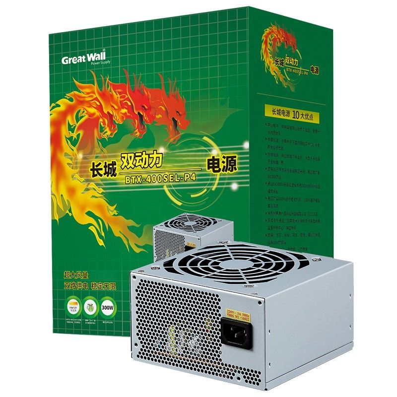 长城 长城（GreatWall）电源台式机电脑电源12CM风扇/宽幅智能温控/ATX电源