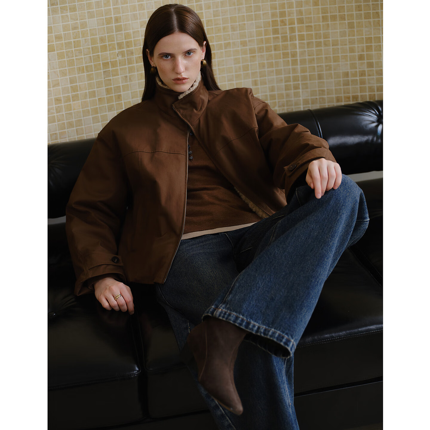  ZIQIAO/自巧 加厚 女士棉服  M （尺码：4）