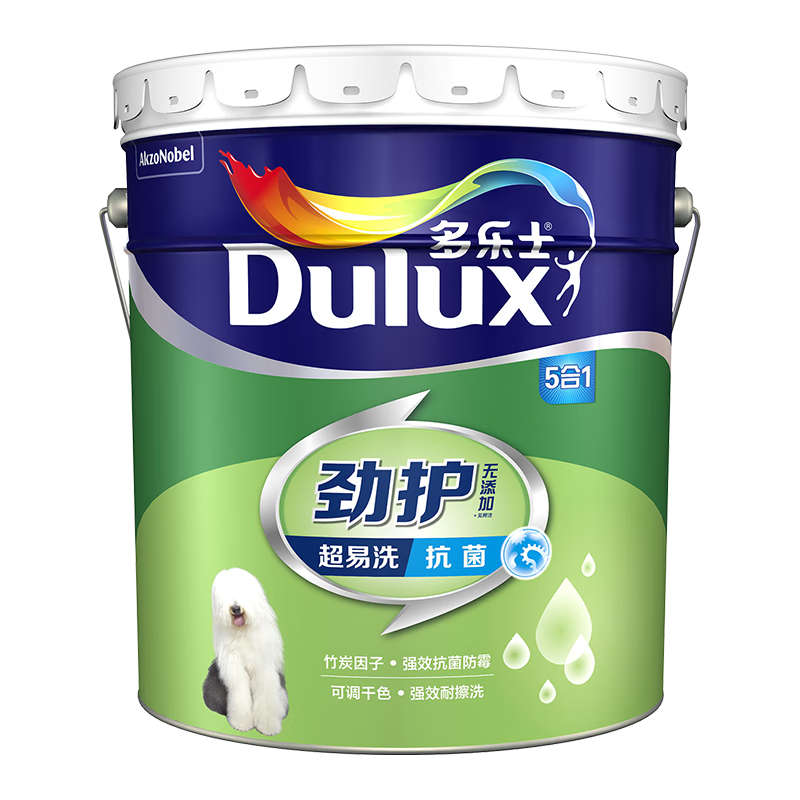 Dulux 多乐士 A8141 劲护无添加乳胶漆 18L