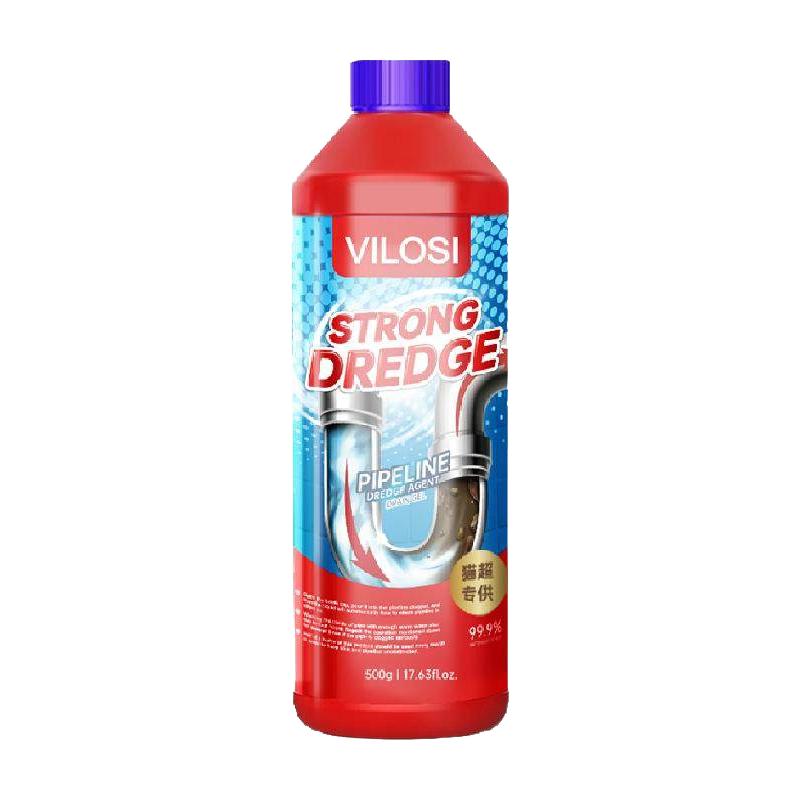 vilosi ilosi 英国vilosi管道疏通剂堵塞厨房除臭强力溶解马桶下水道500ml