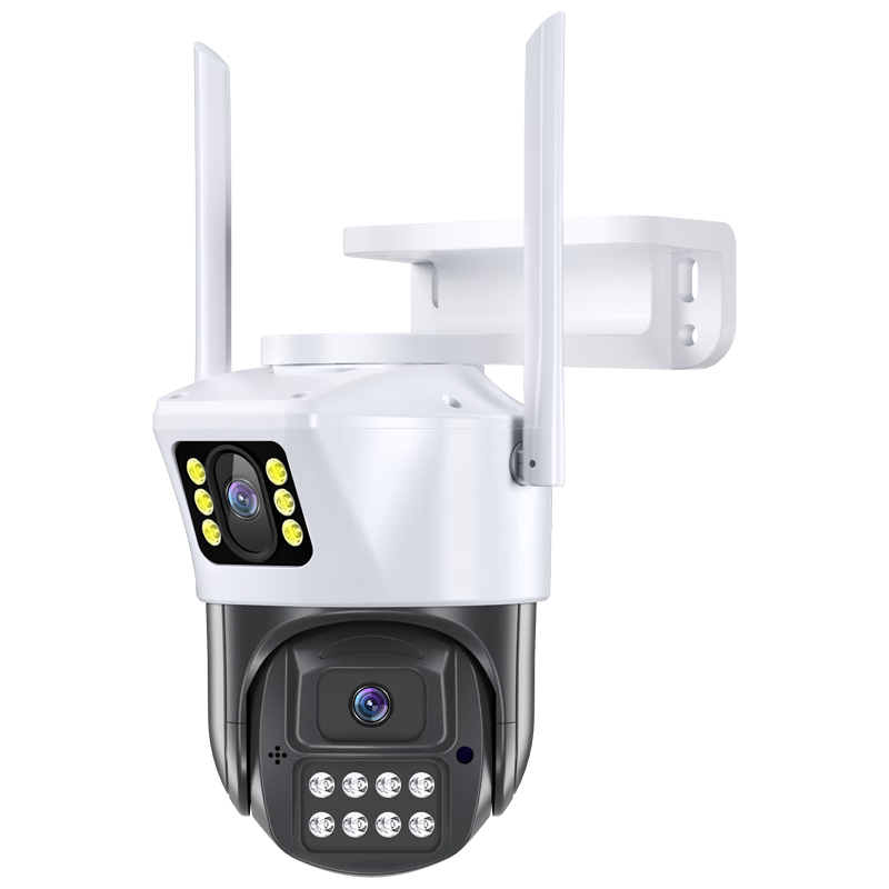 Great Wall 长城 无线家用摄像头手机远程监控器360度无死角带夜视全景语音农村室外高清4g户外防水旋转球机