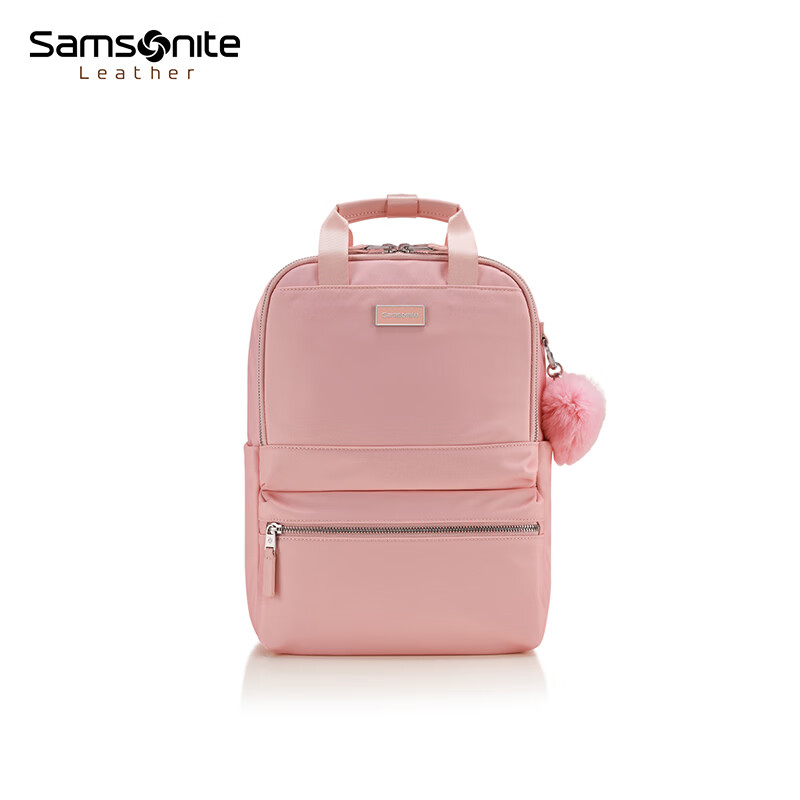 新秀丽（Samsonite）【马年】迪士尼联名双肩包少女外出休闲时尚背包通勤NO0 浅粉色