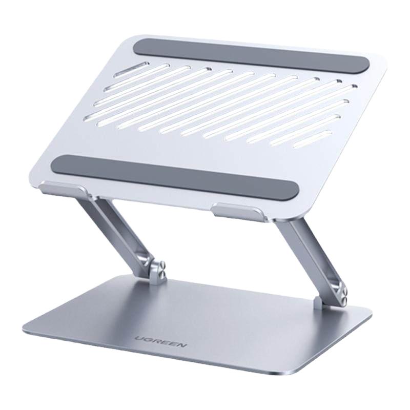 绿联笔记本电脑支架铝合金散热悬空可升降增高站立式桌面办公电脑架子手提电脑支撑底座