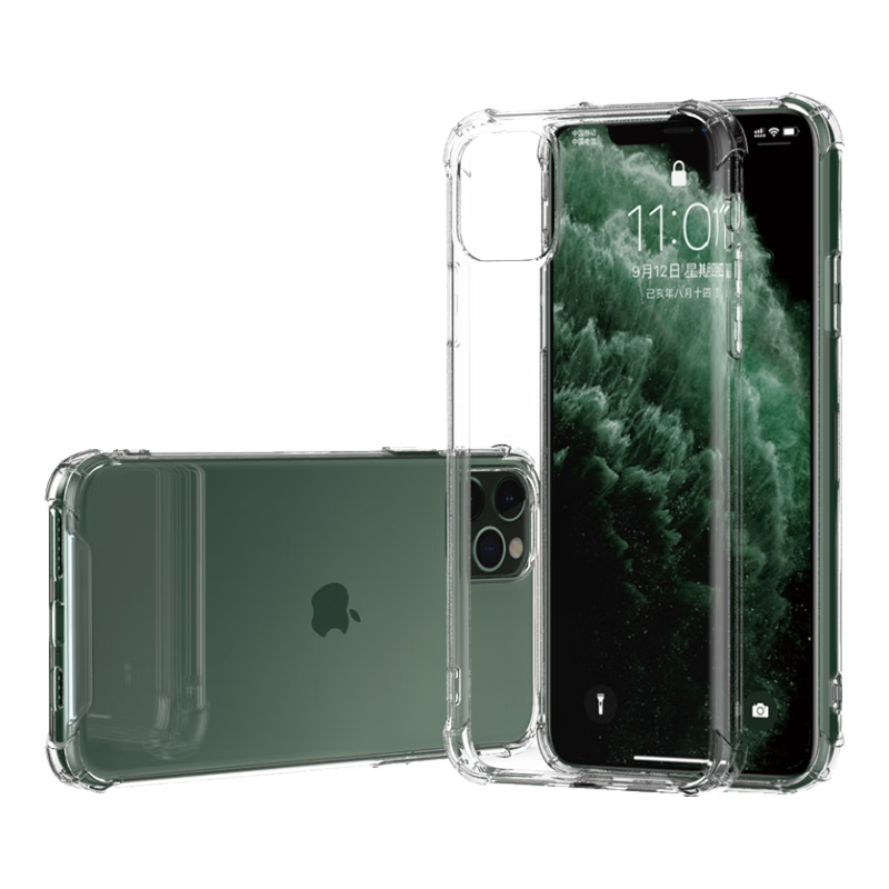  ESCASE 全包防摔气囊 iPhone11 Pro max手机壳  塑料