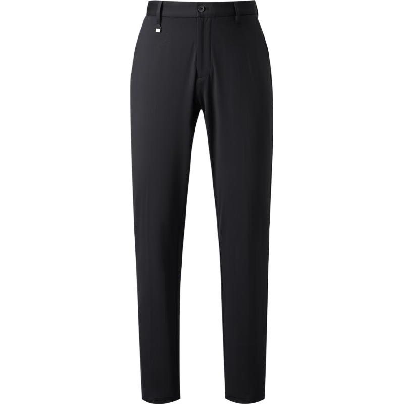 海澜之家（HLA）西裤26春季轻商务经典系列纯色西裤子男HKXAW1F006A 黑色12 34 175/88A 143~150斤