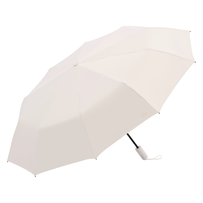 全自动时尚防晒防紫外线遮阳伞纯色三折伞折叠大伞晴雨两用伞男女