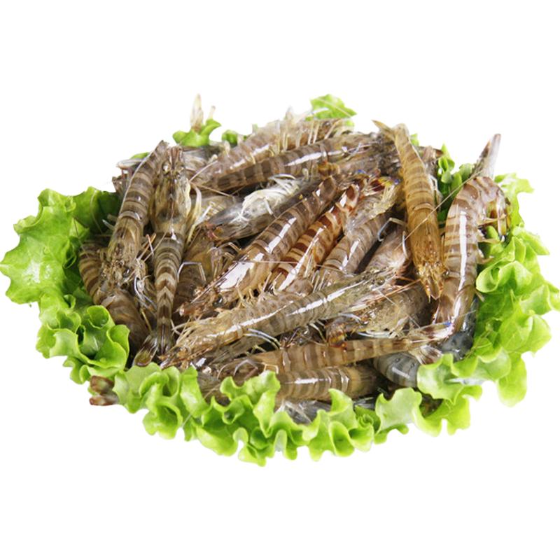 京鲜生【活鲜】鲜活基围虾 活鲜海鲜 基围虾1000g装