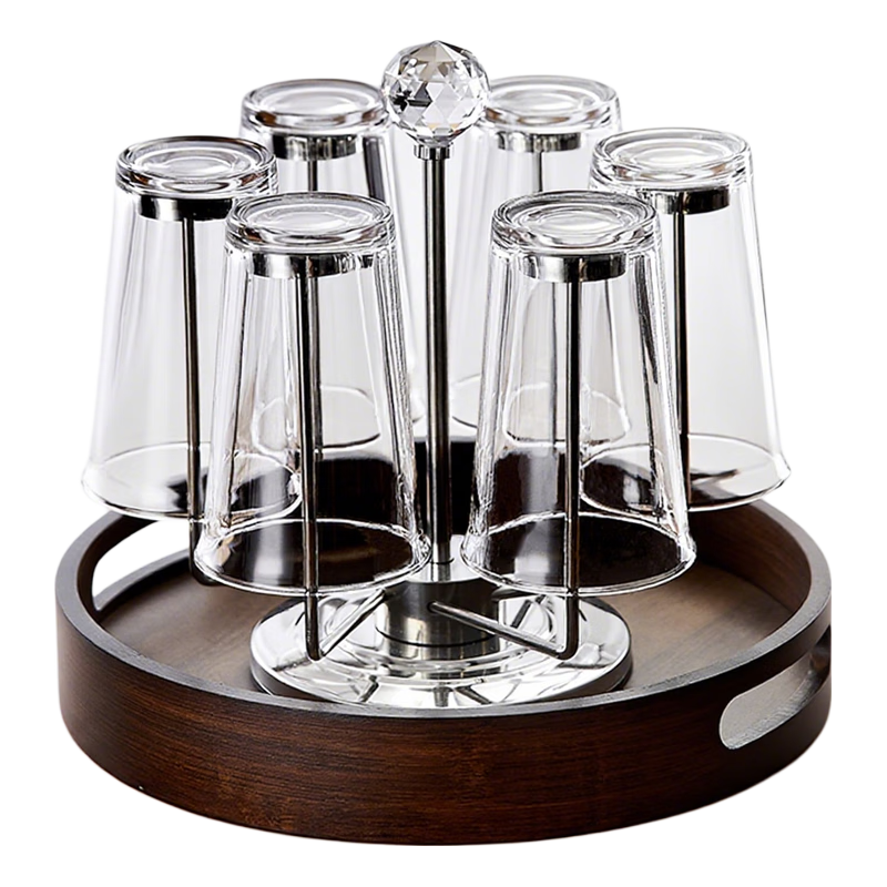 DELISOGA玻璃水杯家用喝水杯子耐高温反口咖啡杯敞口杯泡茶牛奶网红女生