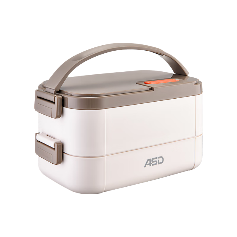 爱仕达（ASD）保温饭盒316L不锈钢可加热分层便当大容量带饭桶RWS12H12WG