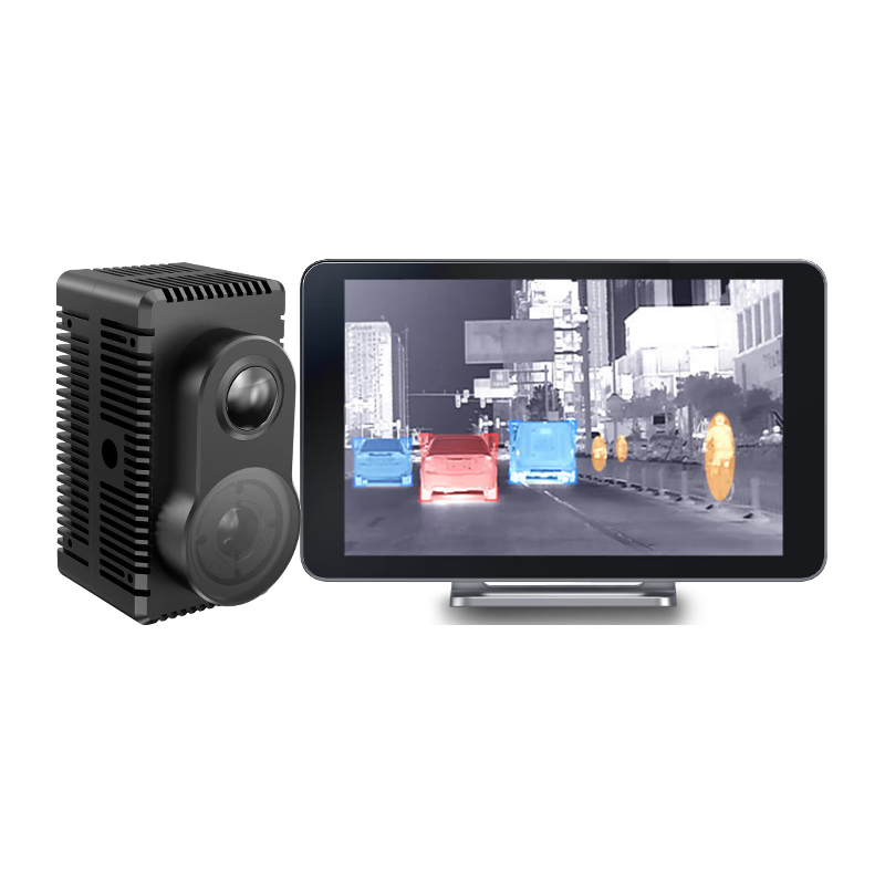 英睿英睿智能车载夜视仪NS7热成像汽车夜视系统行车记录仪热像仪 NS7【支架版】