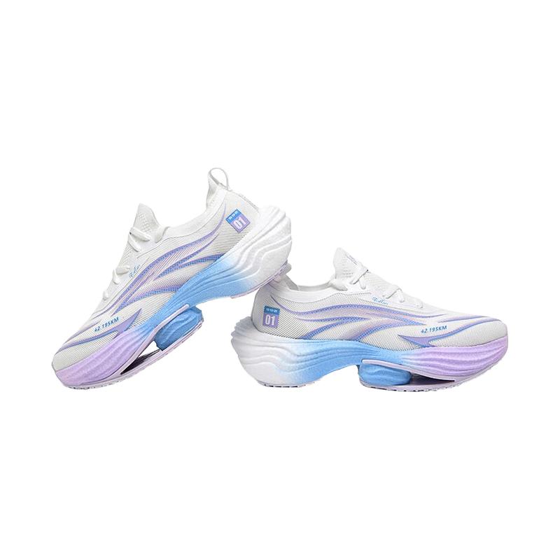 Tcellars跑鞋男鞋冬季新款减震回弹碳板跑步鞋厚底耐磨竞速训练运动鞋子