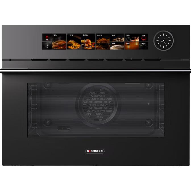 高比克（UKOEO）【Q3嵌入式蒸烤箱】蒸烤炸一体机嵌入式电烤箱家用60L 黑色嵌入式蒸烤箱 60L 【有优惠】