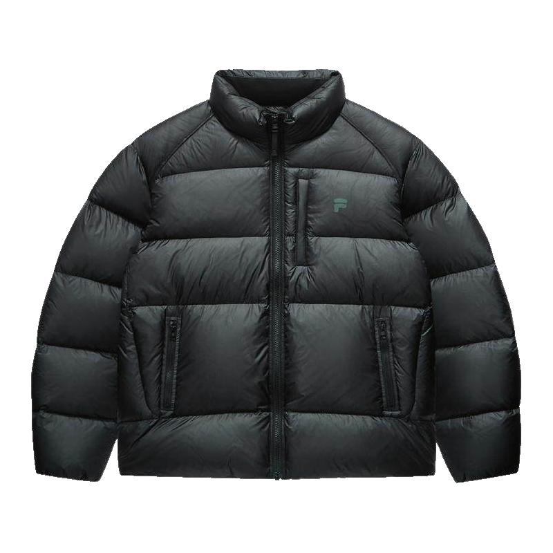 FILA FUSION斐乐潮牌款羽绒服2025冬季时尚宽松保暖外套