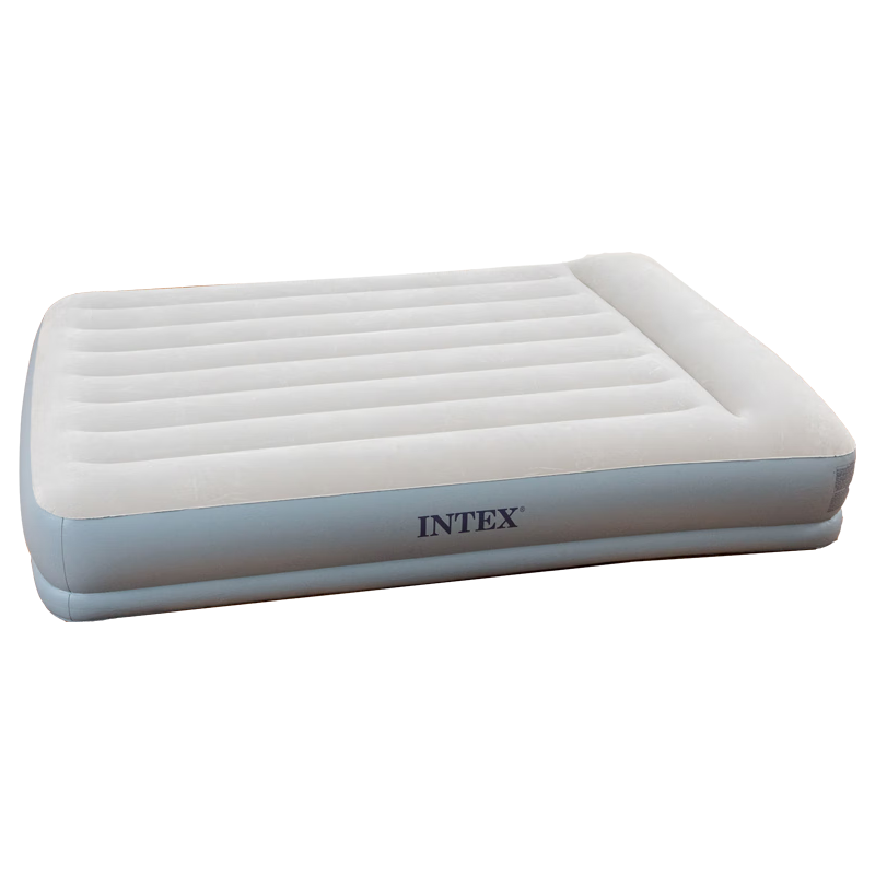 INTEX 64118内置电泵双人充气床 内置枕头午休帐篷睡垫防潮垫折叠床