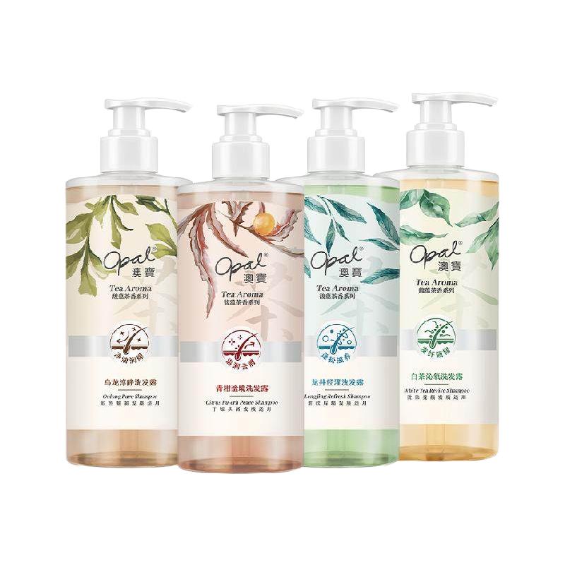 澳宝馥蕴茶香洗发露龙井白茶乌龙青柑控油去屑蓬松保湿香氛洗发水
