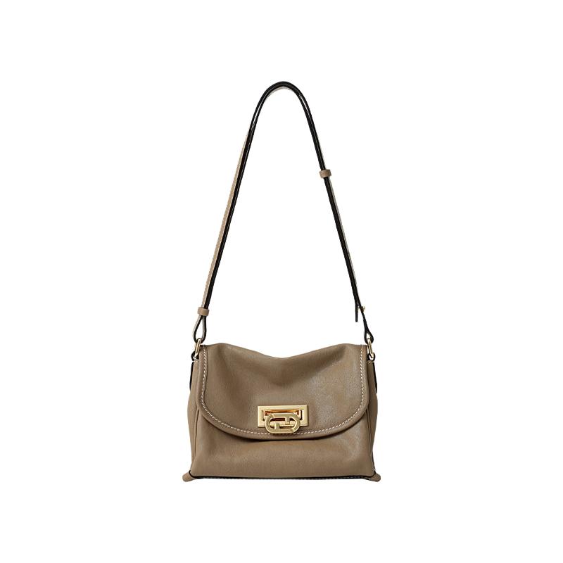 菲安妮（FION）包包女2025新款时尚百搭植糅软皮斜挎托特包生日礼物送老婆