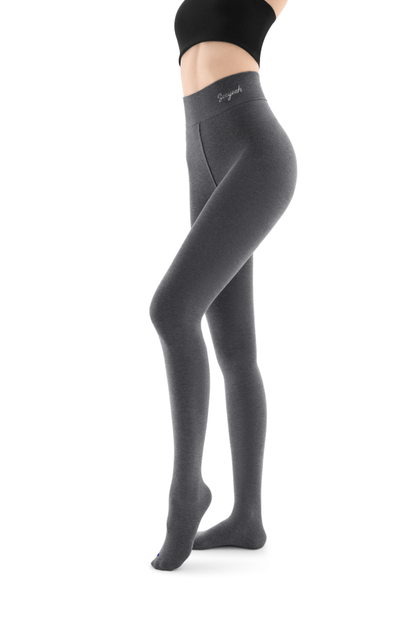 小野和子 打底裤女秋冬加绒连裤袜高弹修身显瘦含羊毛保暖裤子