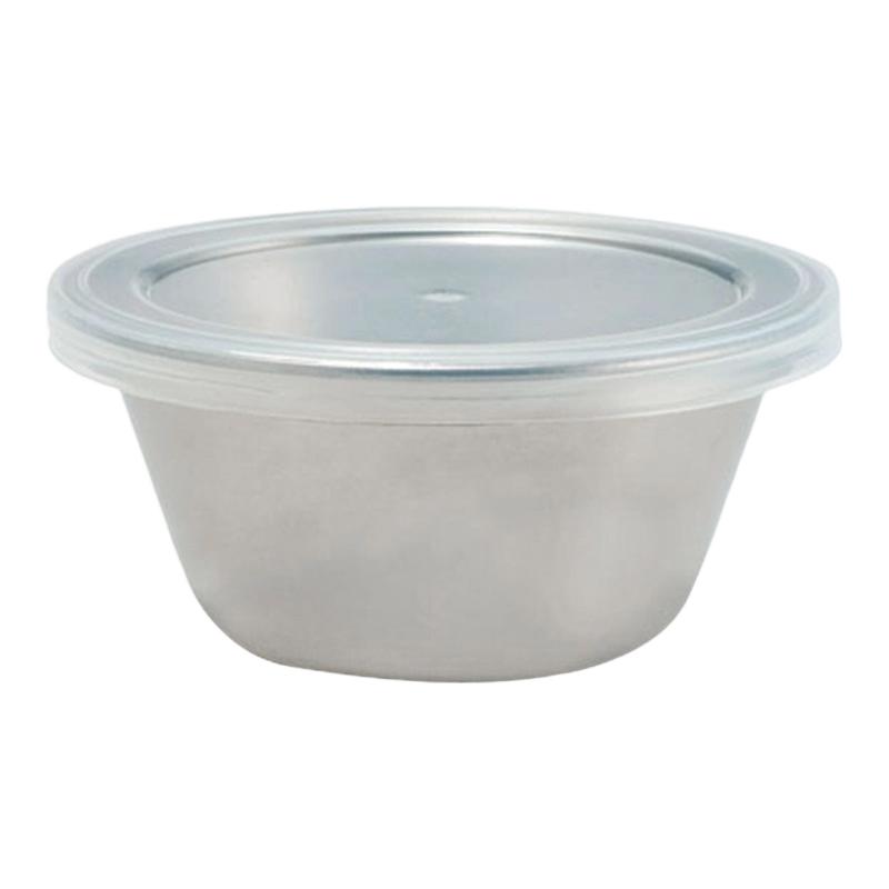 霜山304不锈钢料理碗带盖佐料碗葱花香菜收纳盆厨房多功能备菜碗