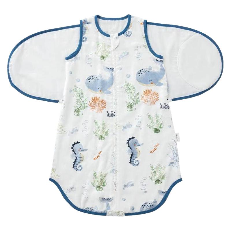 【品牌清仓】贝肽斯婴儿防惊跳睡袋冬季新生儿襁褓宝宝防惊吓