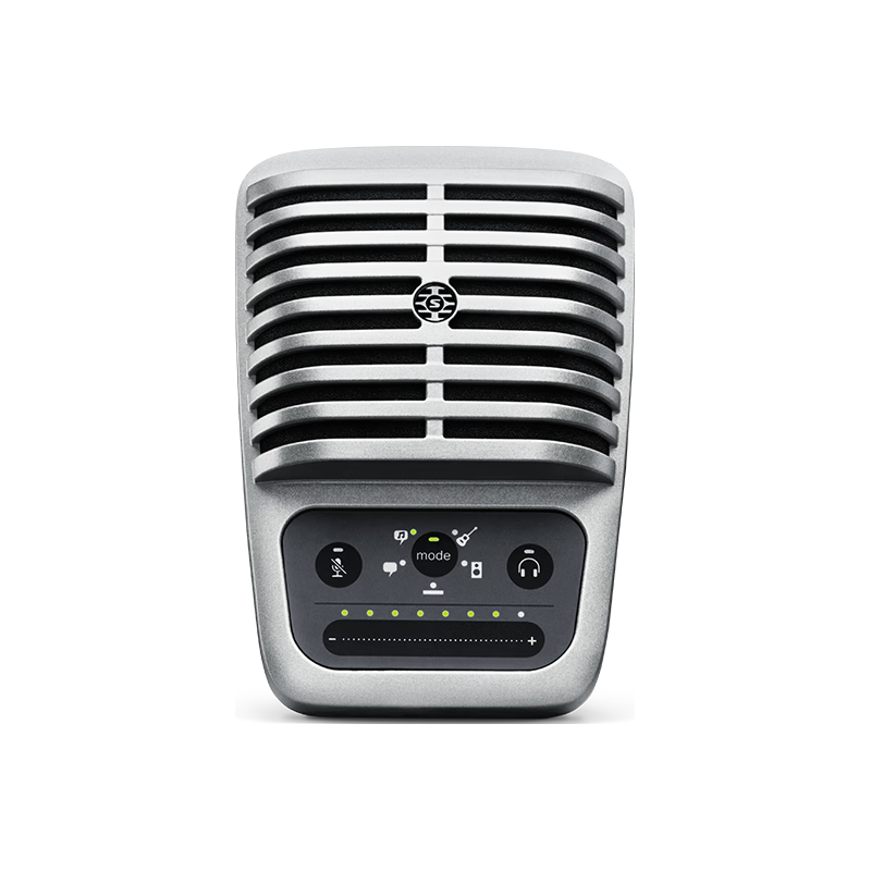 SHURE 舒尔 MV51 电容麦克风 银色