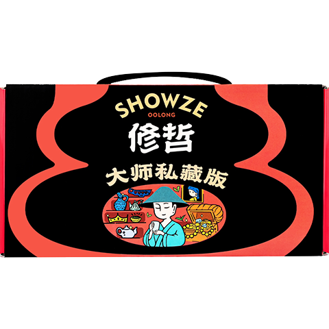 修哲组合茶叶大师私藏台湾高山冻顶妃子笑滇红四种口味108g礼盒装 大师私藏礼盒 四种口味组合