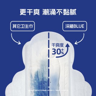 她研社 深藏BLUE卫生巾春眠小裤安睡裤液体量大不漏超薄干爽