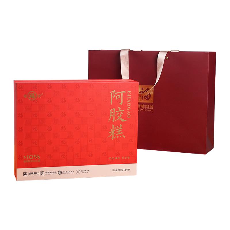 福牌阿胶阿胶糕480g大礼盒营养品送婆婆年货节礼盒