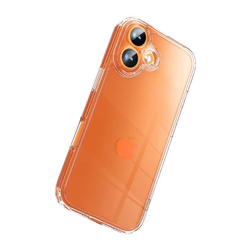 京东京造 iPhone17 超强防摔 iPhone17 手机壳  冰透高亮|不易发黄 PC+TPU