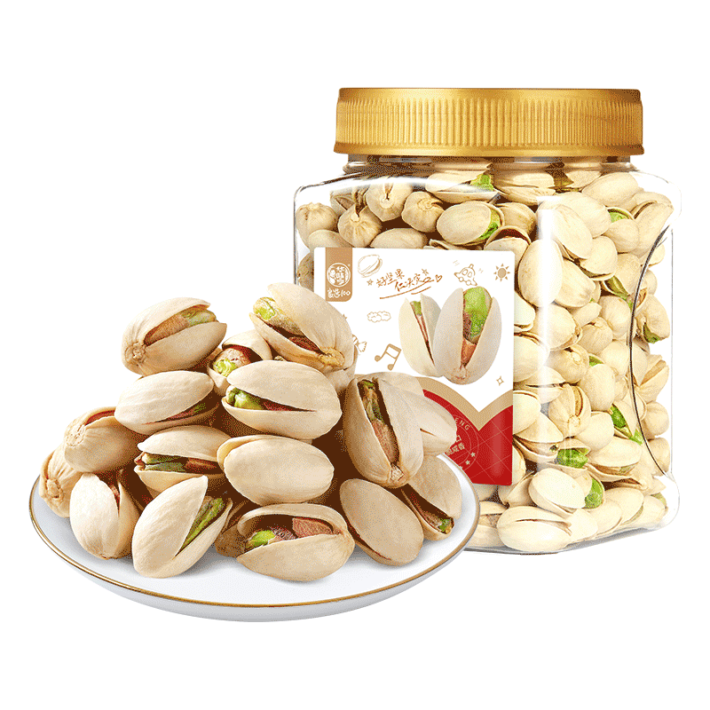 华味亨 450g开心果 大罐量贩坚果每日坚果办公室零食小吃 【大罐畅享】450g开心果