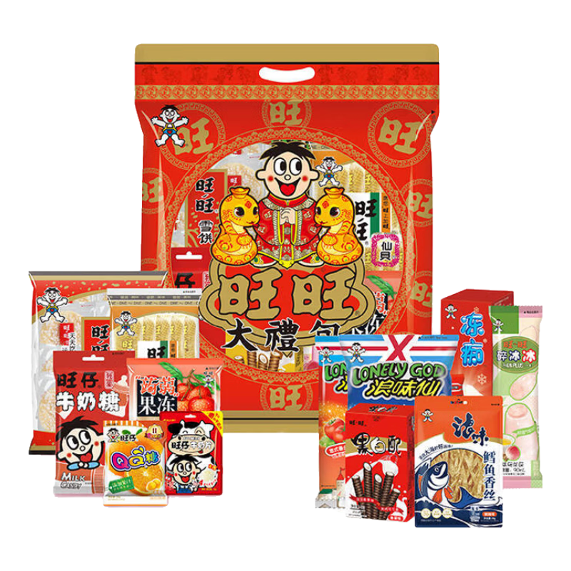 旺旺大礼包 628g