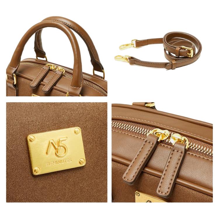 15MINS 保龄球包包女2025百搭手提包单肩包斜挎包时尚女包