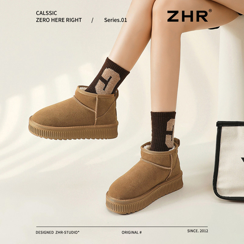 【清仓合集59元起】ZHR2025冬季雪地靴保暖棉靴