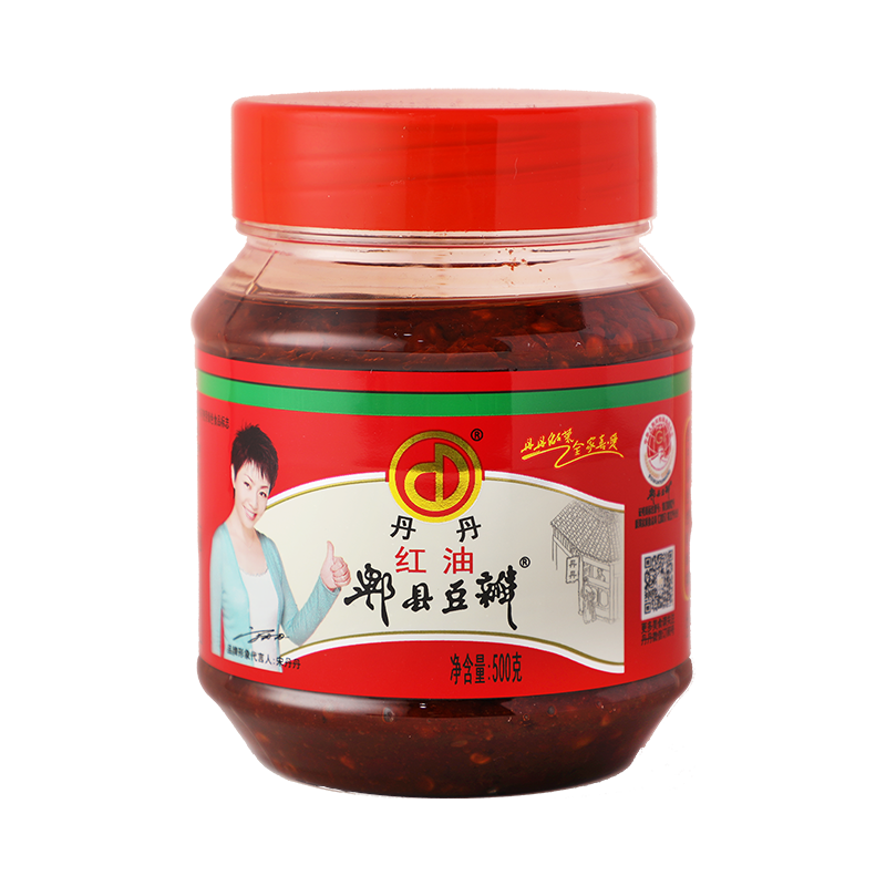 丹丹 红油 郫县豆瓣 500g*2瓶