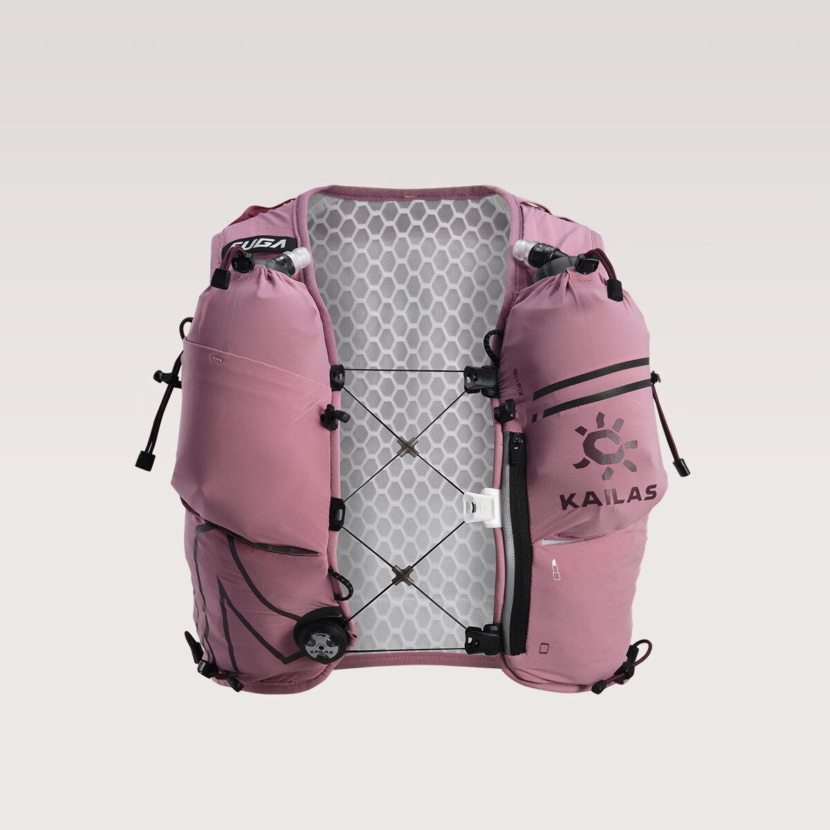 KAILAS FUGA AIR7凯乐石女性稳定贴合跑山包轻量分区户外运动越野背包 彩状粉KA2564006 S（A-B）