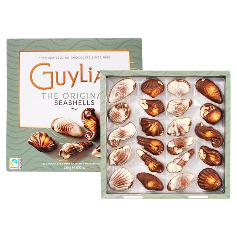 GuyLiAN 吉利莲 贝壳巧克力 榛子巧克力制品