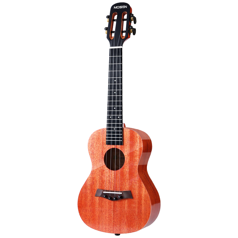 莫森（MOSEN）M6-N尤克里里乌克丽丽ukulele单板桃花芯木小吉他23英寸 纯木色 大师单板 桃花芯木23英寸 纯木色
