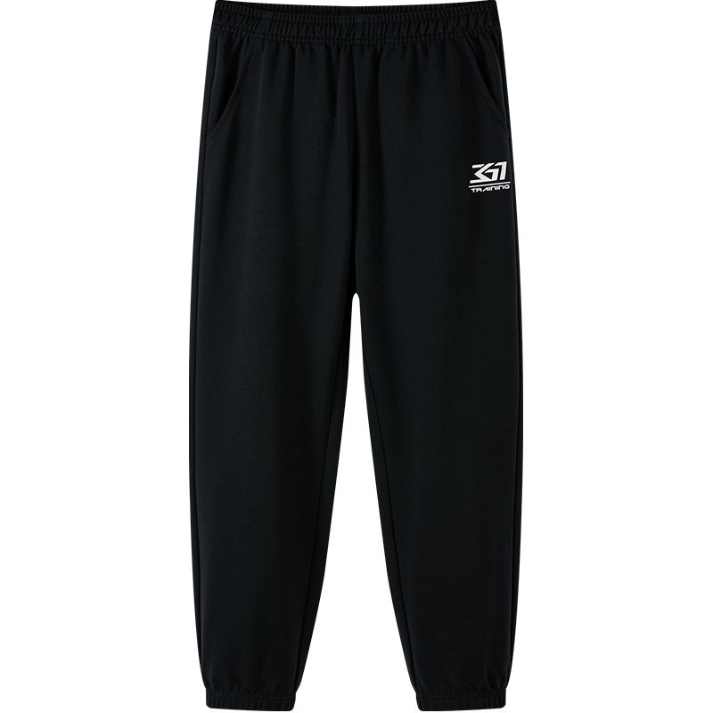 【亲肤柔软】儿童秋季男中大童针织长裤简约百搭女小童运动裤