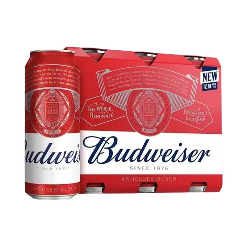 百威 啤酒500ml*3