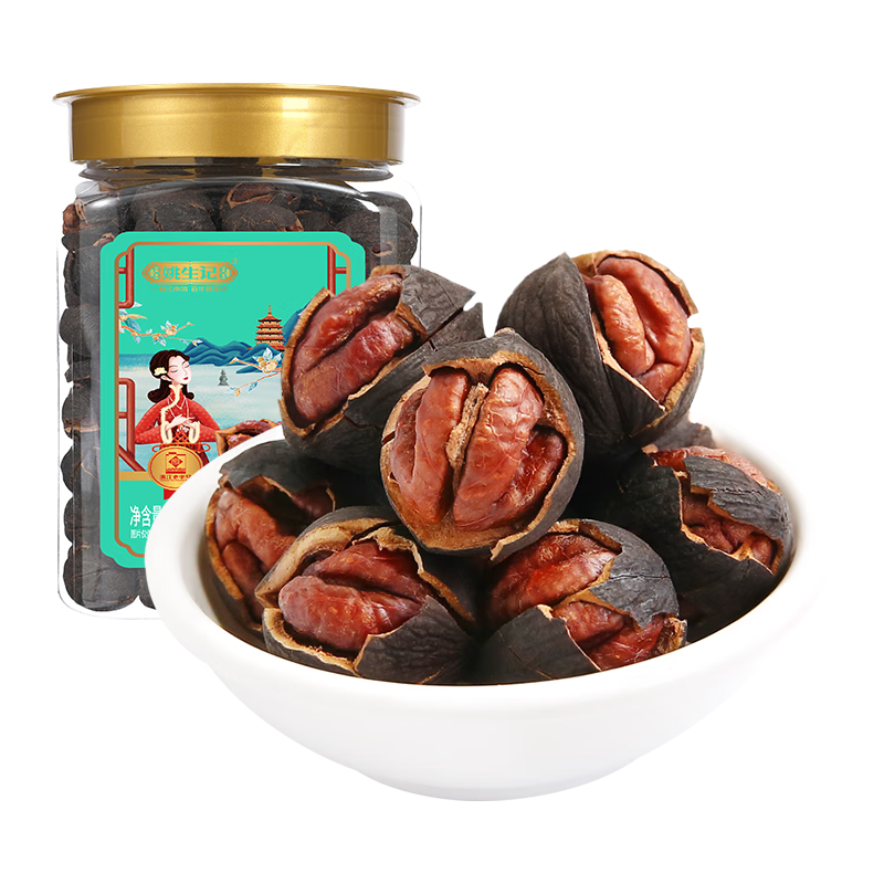 姚生记水煮临安山核桃450g 香脆轻松剥壳休闲零食 每日坚果炒货干果 450g醇香味水煮山核桃