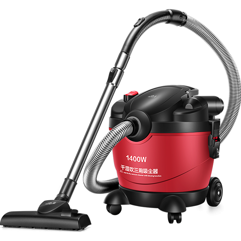 PUPPY 小狗 D-809 桶式吸尘器 深红色