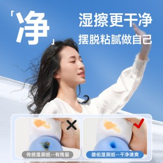 德佑 家庭实惠装 湿厕纸