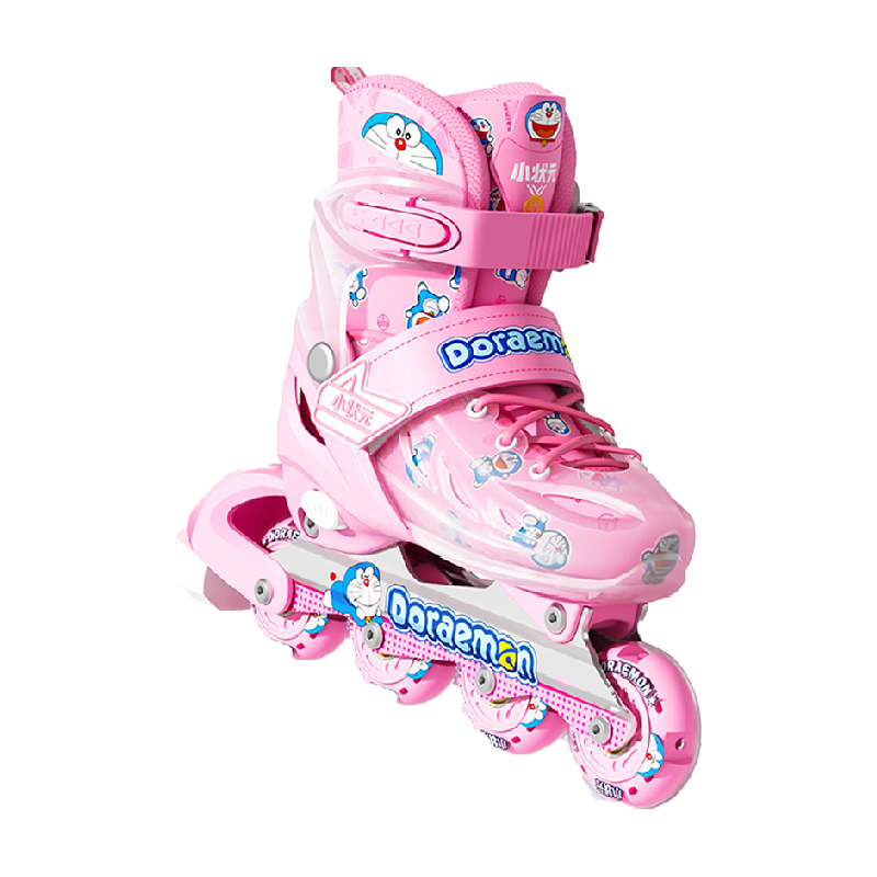 小状元轮滑鞋儿童溜冰鞋女童初学者滑轮滑冰旱冰直排轮男孩
