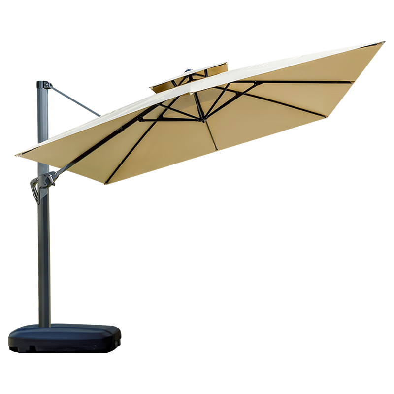 美蒂华府 蒂华府 户外遮阳伞庭院伞露台阳台别墅花园大太阳伞棚商用室外摆摊罗马伞