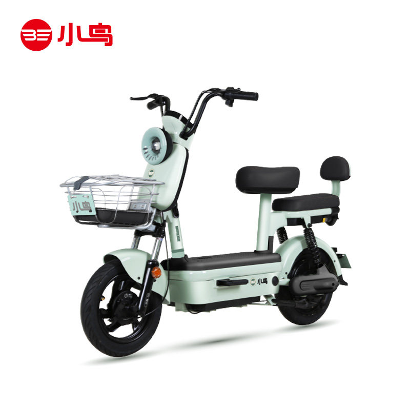 小鸟电动车国粉新新国标48V20AH长续航高颜值大踏板时尚代步电车