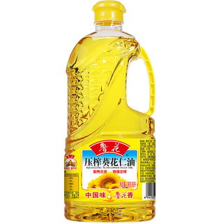 鲁花葵花仁油 葵花籽油 食用油 压榨葵花油 精炼一级  葵花仁 油 900mL*1桶