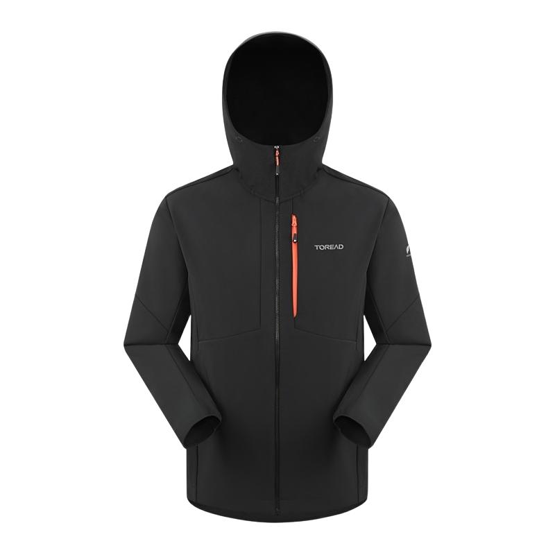 探路者软壳衣户外登山徒步防泼水防风休闲外套男女