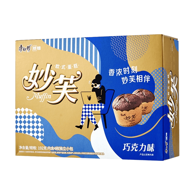  康师傅 巧克力蛋糕  192g