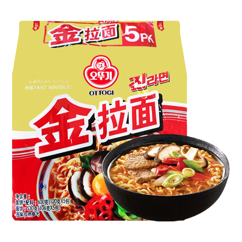  OTTOGI/不倒翁 辣味 方便面