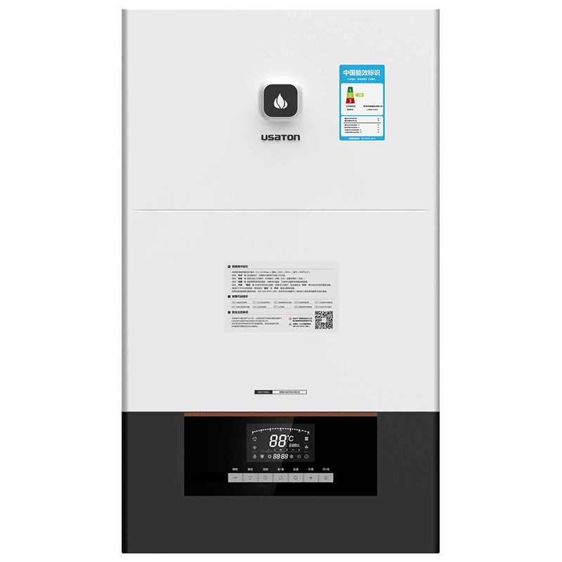 阿诗丹顿（USATON）一级能效 燃气壁挂炉 采暖炉 地暖炉 洗澡两用智能WIFI版